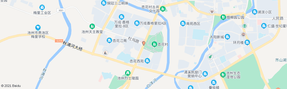 池州杏花村_公交站地图_池州公交_妙搜公交查询2024