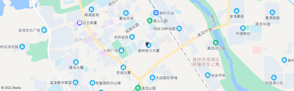 滁州供电公司_公交站地图_滁州公交_妙搜公交查询2025