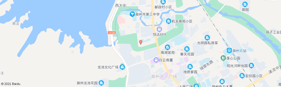 滁州解放小学_公交站地图_滁州公交_妙搜公交查询2025