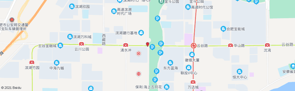 合肥云广路口_公交站地图_合肥公交_妙搜公交查询2024