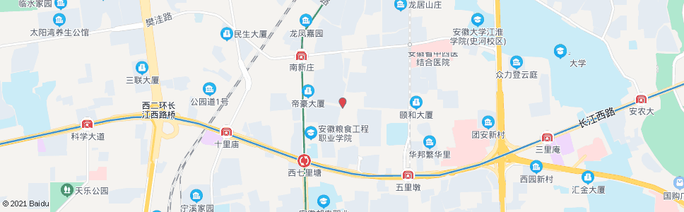 合肥停靠站路(淠河路金牛路口)_公交站地图_合肥公交_妙搜公交查询2024