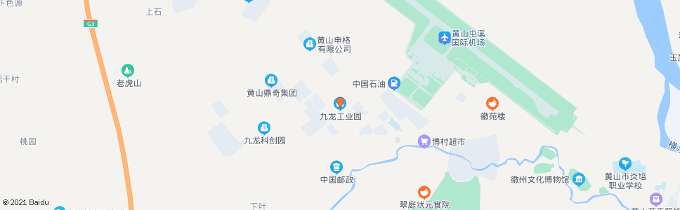 黄山九龙工业园_公交站地图_黄山公交_妙搜公交查询2024