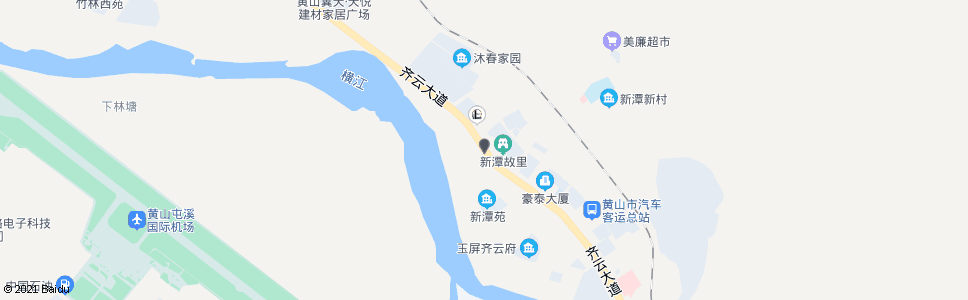 黄山新潭村_公交站地图_黄山公交_妙搜公交查询2024