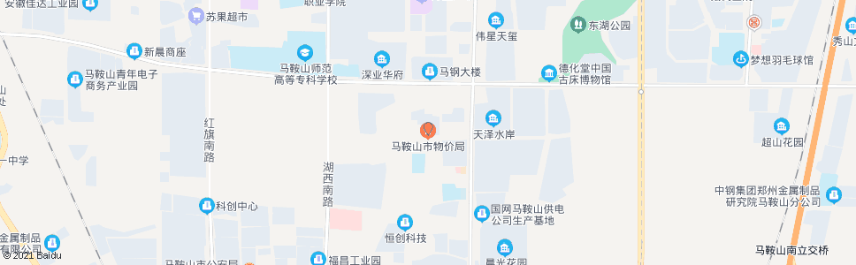 马鞍山交通银行(市物价局)_公交站地图_马鞍山公交_妙搜公交查询2024