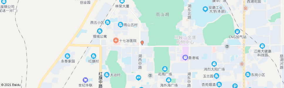 马鞍山田园饭店_公交站地图_马鞍山公交_妙搜公交查询2024