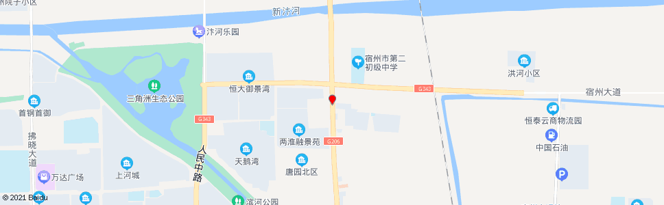 宿州汇源新村_公交站地图_宿州公交_妙搜公交查询2024