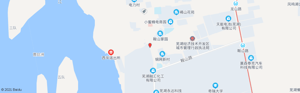 芜湖四褐山街道办_公交站地图_芜湖公交_妙搜公交查询2024