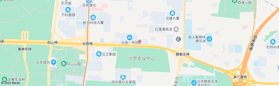 北京城市绿洲家园_公交站地图_北京公交_妙搜公交查询2024