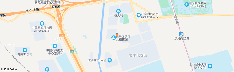 北京北街家园八区南_公交站地图_北京公交_妙搜公交查询2025