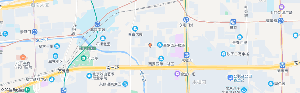 北京西罗园路_公交站地图_北京公交_妙搜公交查询2025