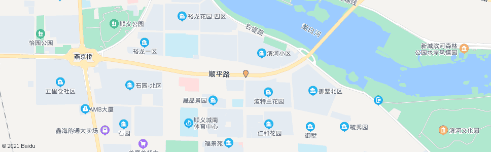 北京顺义滨河南口_公交站地图_北京公交_妙搜公交查询2025