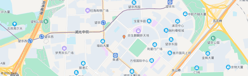 北京望京西园四区_公交站地图_北京公交_妙搜公交查询2025