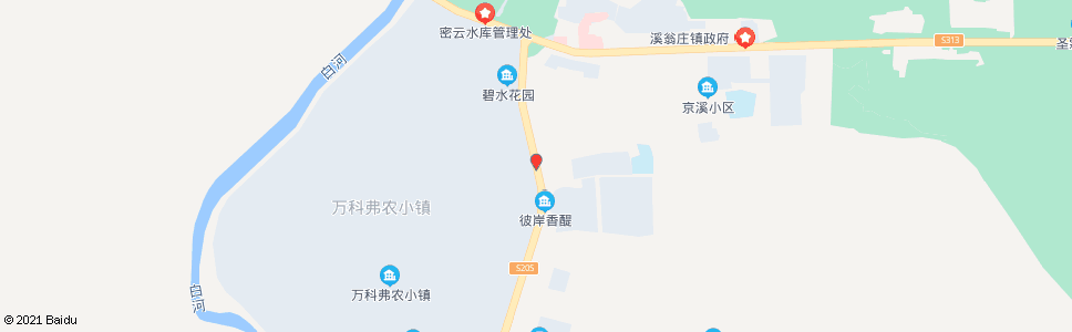 北京溪水小区_公交站地图_北京公交_妙搜公交查询2024