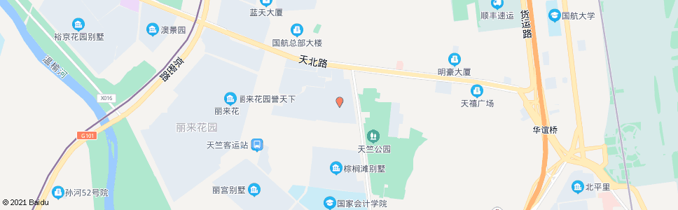 北京薛大人庄新村_公交站地图_北京公交_妙搜公交查询2024