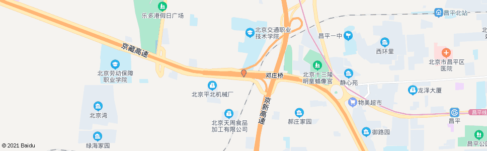 北京邓庄路口_公交站地图_北京公交_妙搜公交查询2025