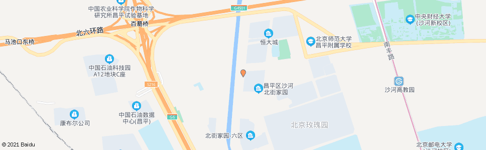 北京北街家园八区西门_公交站地图_北京公交_妙搜公交查询2024