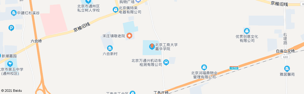 北京嘉华学院_公交站地图_北京公交_妙搜公交查询2024