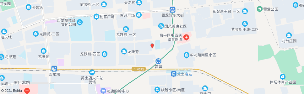 北京龙跃苑东四区东门_公交站地图_北京公交_妙搜公交查询2025