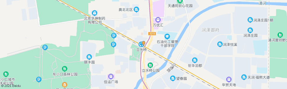 北京立水桥_公交站地图_北京公交_妙搜公交查询2024