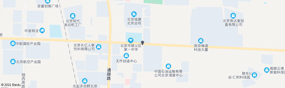 北京顺和路口_公交站地图_北京公交_妙搜公交查询2025