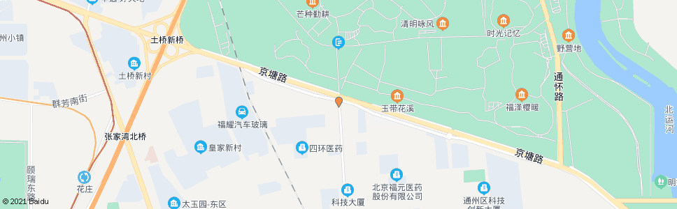 北京张凤路北口_公交站地图_北京公交_妙搜公交查询2025