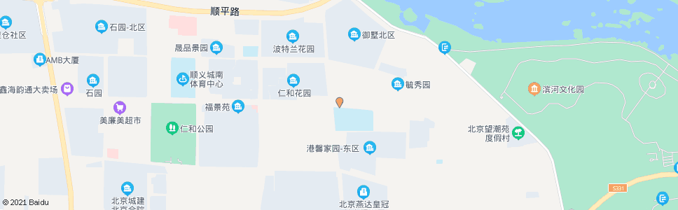 北京顺义九中_公交站地图_北京公交_妙搜公交查询2024