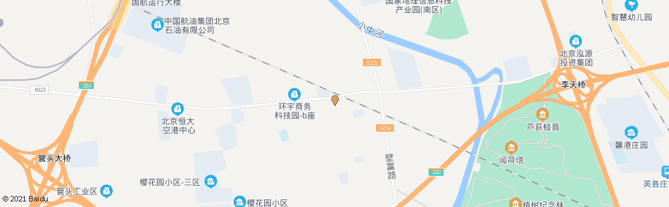 北京半壁店_公交站地图_北京公交_妙搜公交查询2025