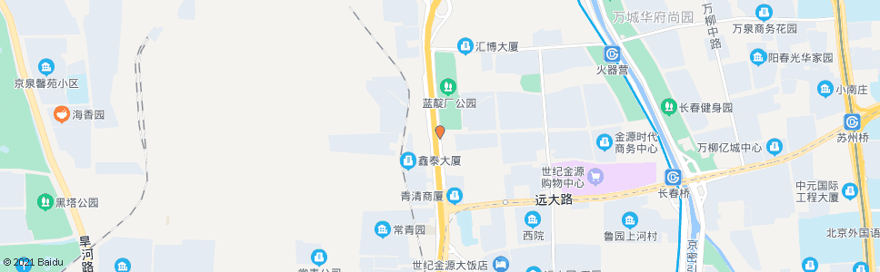 北京老营房路_公交站地图_北京公交_妙搜公交查询2025