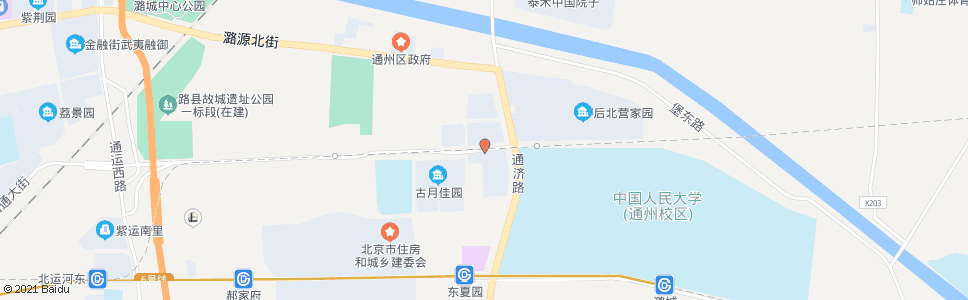 北京胡各庄新村_公交站地图_北京公交_妙搜公交查询2024