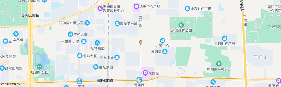 北京姚家园村_公交站地图_北京公交_妙搜公交查询2025