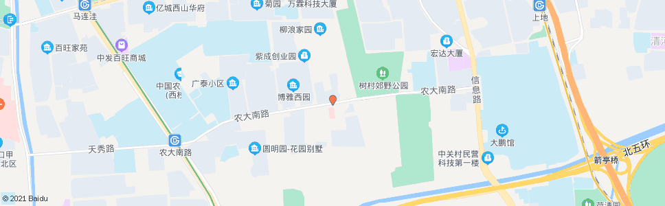 北京树村_公交站地图_北京公交_妙搜公交查询2024