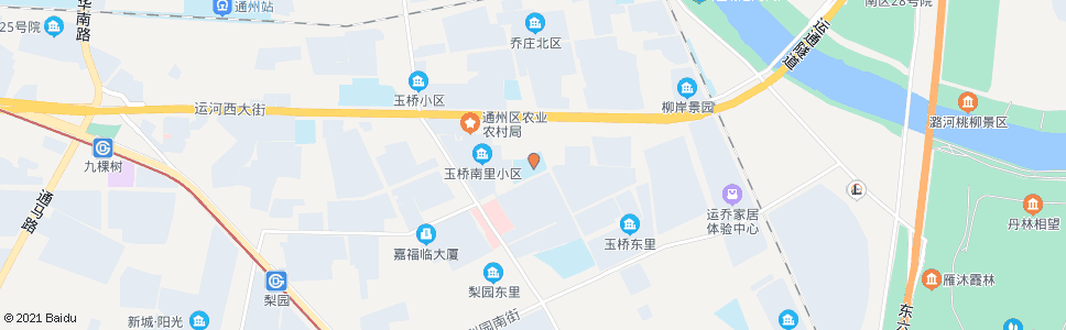 北京玉桥中学_公交站地图_北京公交_妙搜公交查询2025