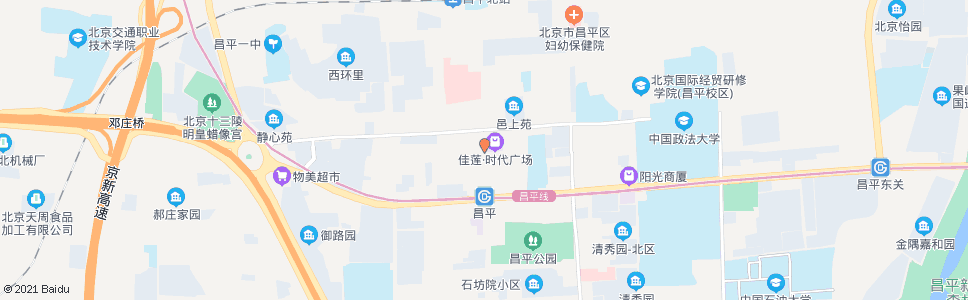 北京昌平鼓楼南街北口_公交站地图_北京公交_妙搜公交查询2024