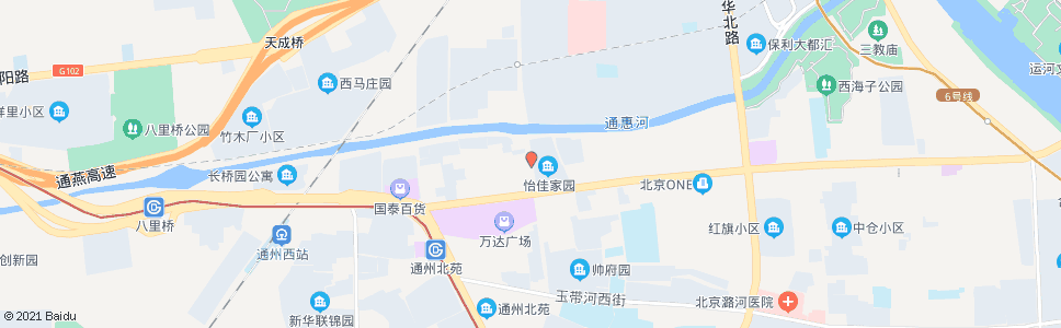 北京通州西门路口北_公交站地图_北京公交_妙搜公交查询2025