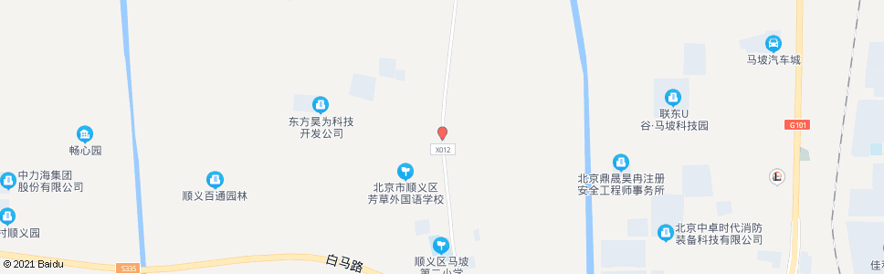 北京姚店_公交站地图_北京公交_妙搜公交查询2024