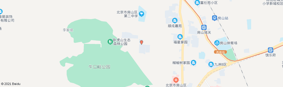 北京山水家园_公交站地图_北京公交_妙搜公交查询2024