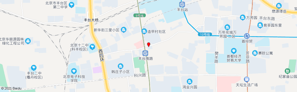 北京造甲村_公交站地图_北京公交_妙搜公交查询2024