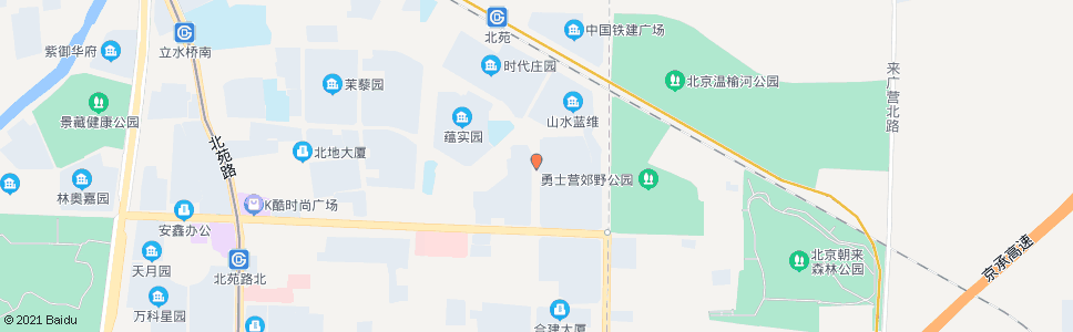 北京朝来家园_公交站地图_北京公交_妙搜公交查询2024