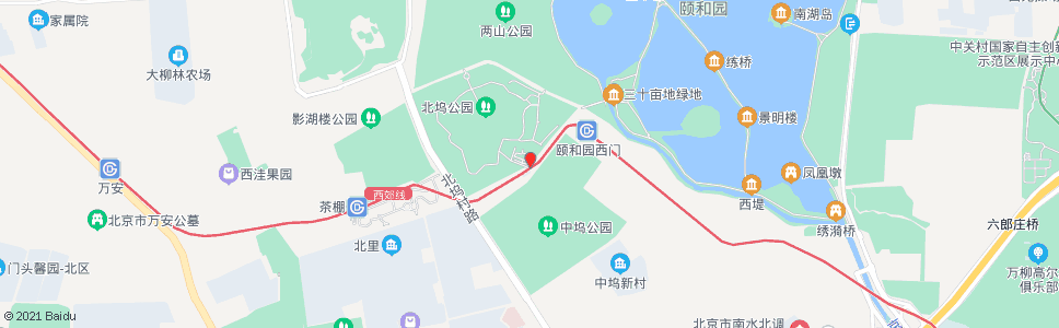 北京北坞村_公交站地图_北京公交_妙搜公交查询2024