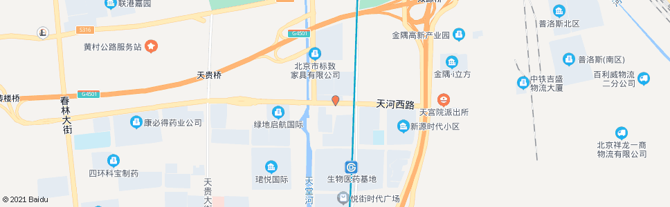 北京天河西路_公交站地图_北京公交_妙搜公交查询2025