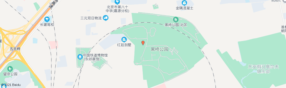 北京黑桥村_公交站地图_北京公交_妙搜公交查询2024