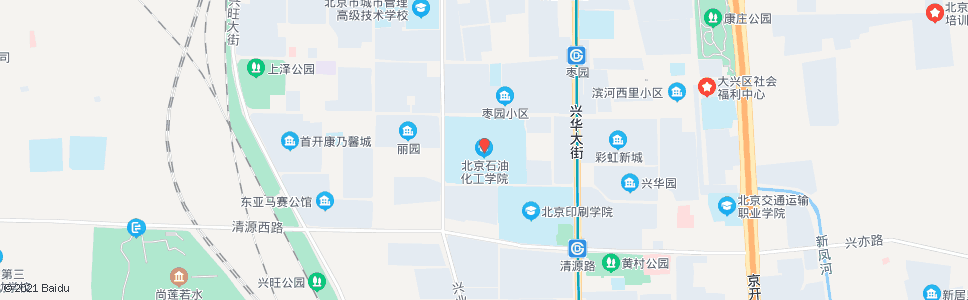 北京石油化工科学院_公交站地图_北京公交_妙搜公交查询2025