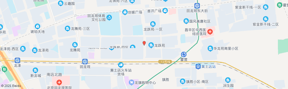 北京龙跃苑四区东门_公交站地图_北京公交_妙搜公交查询2024