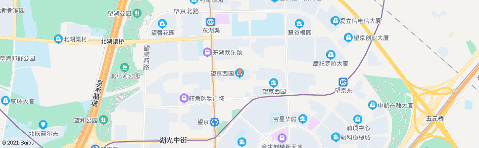 北京望京西园二区_公交站地图_北京公交_妙搜公交查询2024