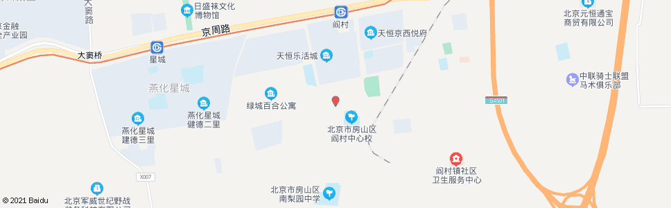 北京阎村中心小学_公交站地图_北京公交_妙搜公交查询2024