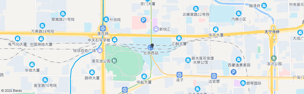 北京长店小区西街_公交站地图_北京公交_妙搜公交查询2025