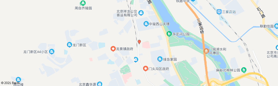 北京城子大街南口_公交站地图_北京公交_妙搜公交查询2024