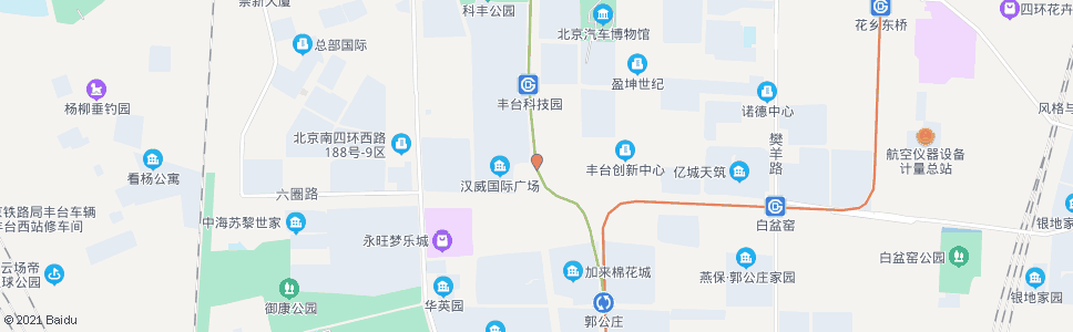 北京丰茂南路东口_公交站地图_北京公交_妙搜公交查询2024