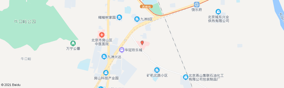 北京房山第一医院_公交站地图_北京公交_妙搜公交查询2024