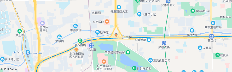 北京德胜门_公交站地图_北京公交_妙搜公交查询2024